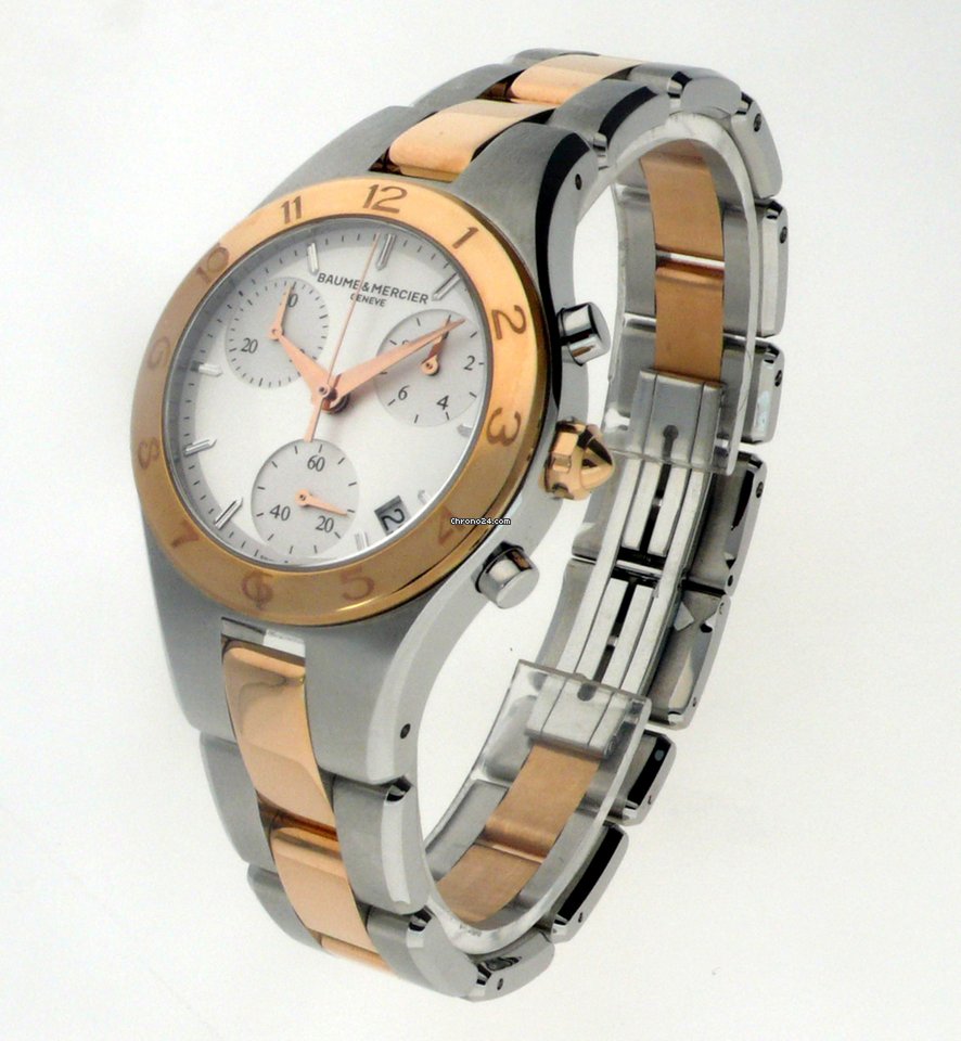 Baume & Mercier Linea Womens watch Quartz Gold Steel MOA10016 6