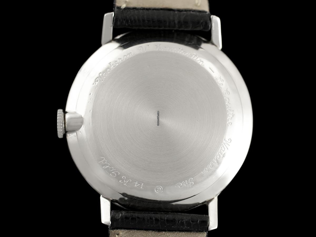 Jaeger-LeCoultre Mens watch Unisex Manual winding White gold 7119 6