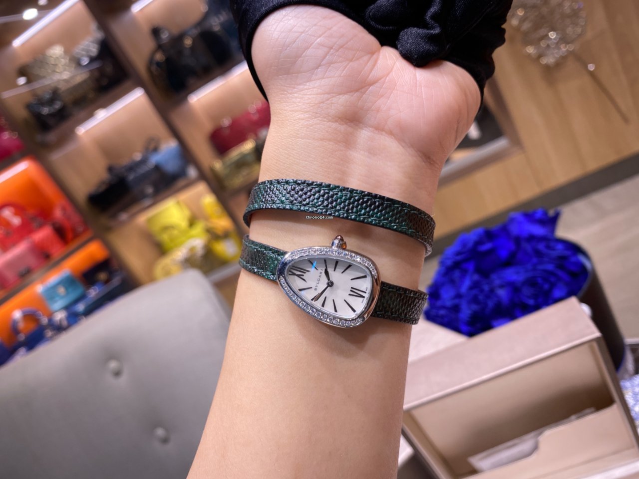 Bulgari Serpenti Womens watch Quartz Steel 102781 SPS27WSDL 6