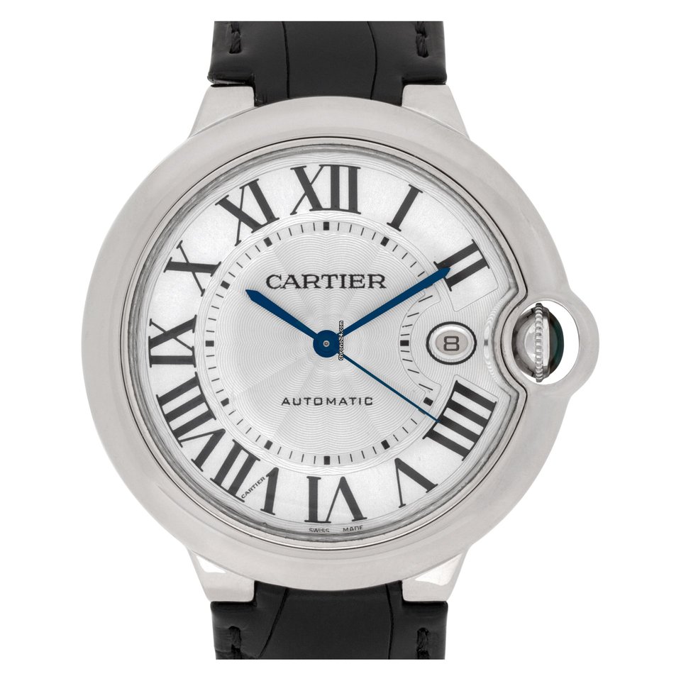 Cartier Ballon Bleu 42mm Mens watch Unisex Automatic White gold W6901351 6