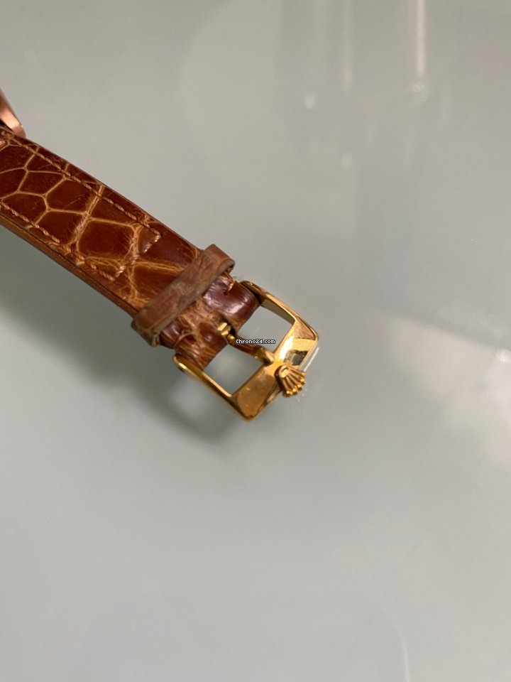 Rolex Bubble Back Mens watch Unisex Rose gold Automatic 3132 6