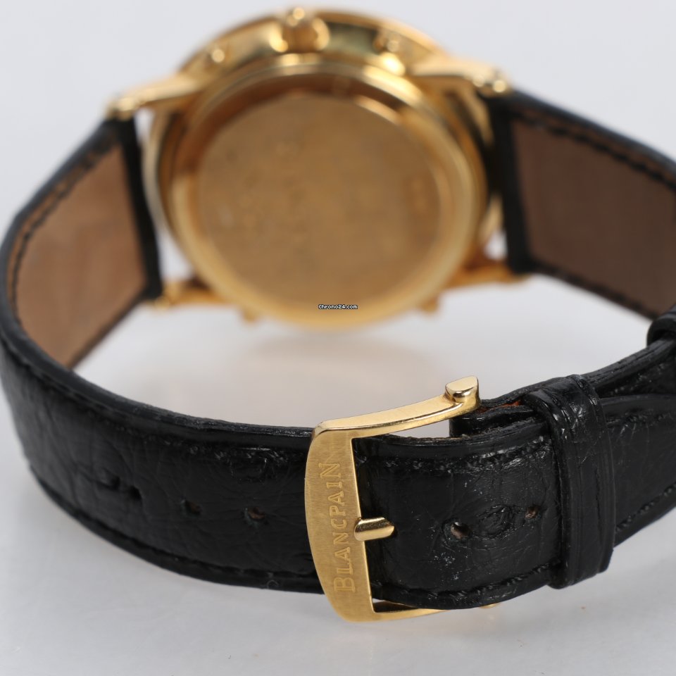 Blancpain Villeret Moonphase Womens watch Automatic Yellow gold 6595-1141-55 6