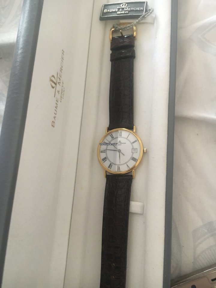 Baume & Mercier Mens watch Unisex Quartz Yellow gold 1824516 6