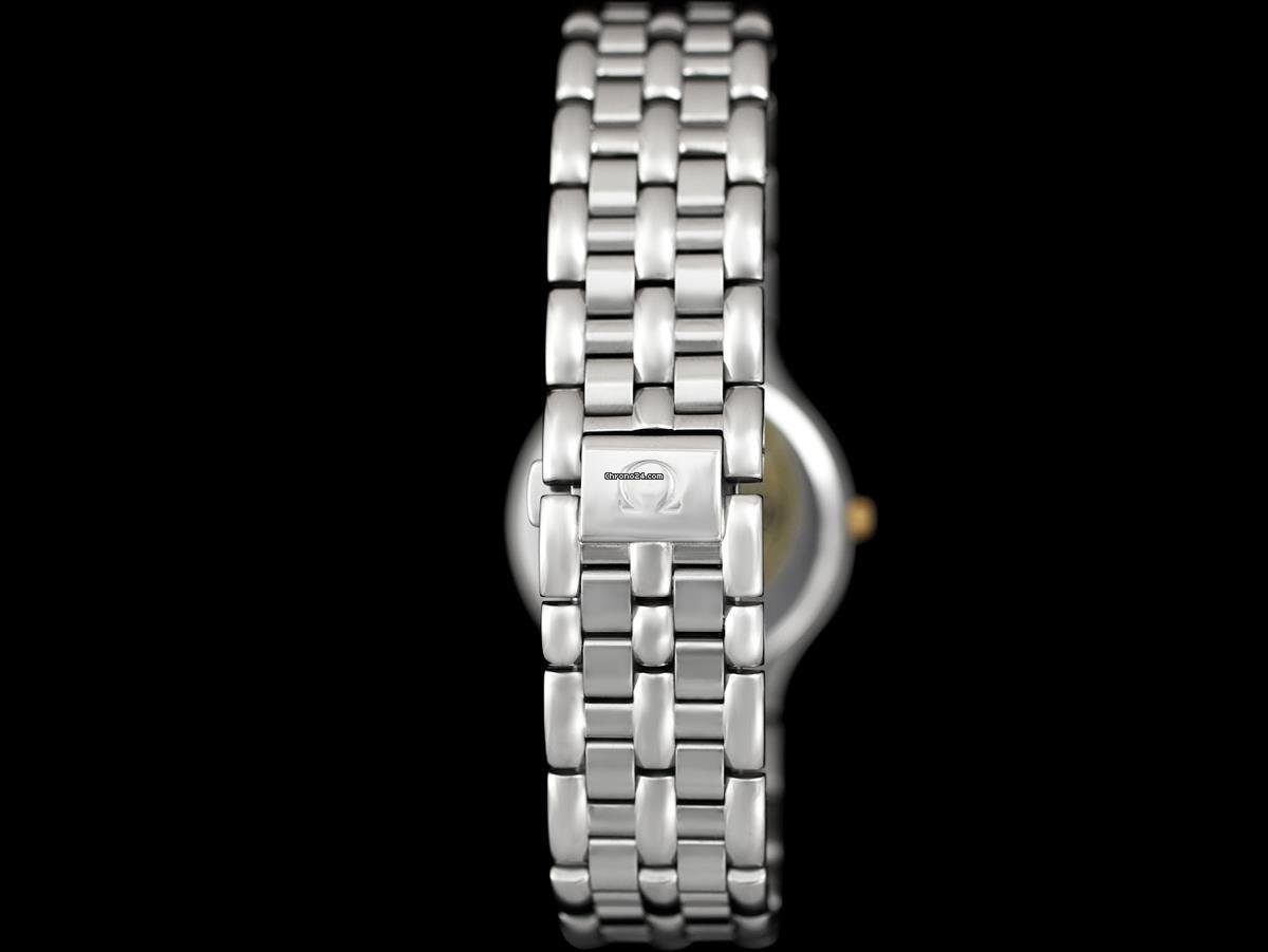 Omega De Ville Mens watch Unisex Quartz Gold Steel 7458 6