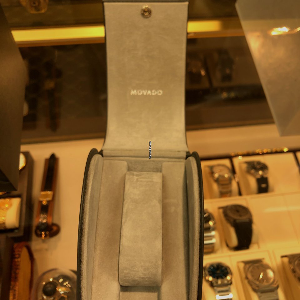 Movado Mens watch Unisex Quartz Steel 0605619 6