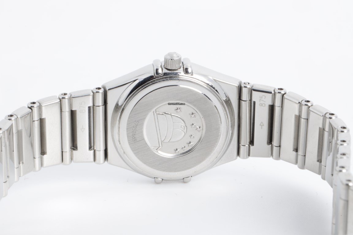 Omega Constellation Quartz Womens watch Quartz Steel 123.15.24.60.55.002 6