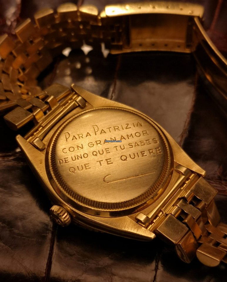 Rolex Datejust Turn-O-Graph Yellow gold Automatic 6309 6