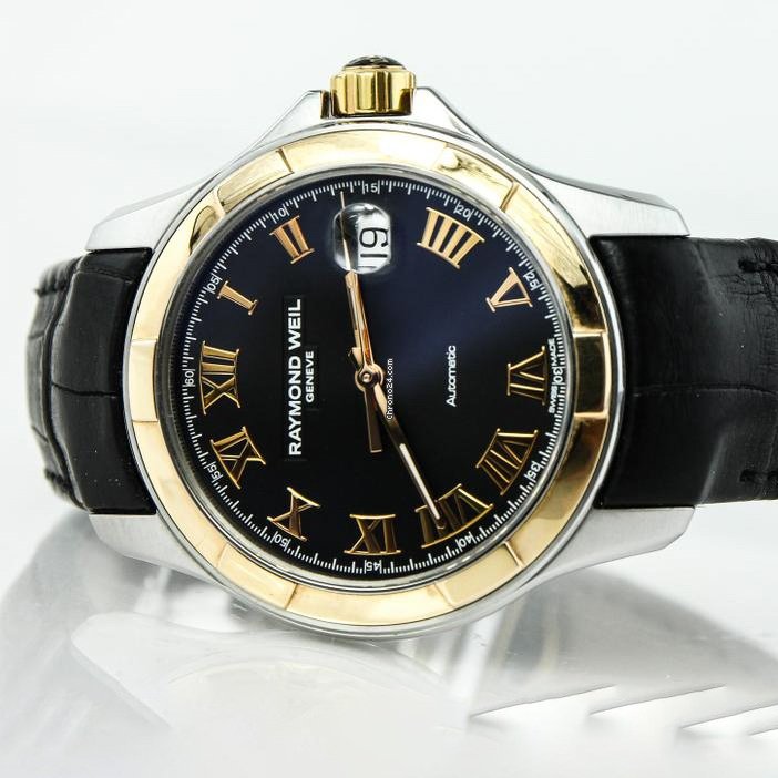 Raymond Weil Parsifal Mens watch Unisex Automatic Gold Steel 2970 6