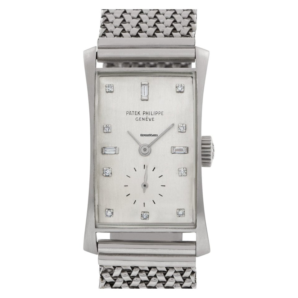Patek Philippe Hour Glass Mens watch Unisex Manual winding Platinum 1593 6