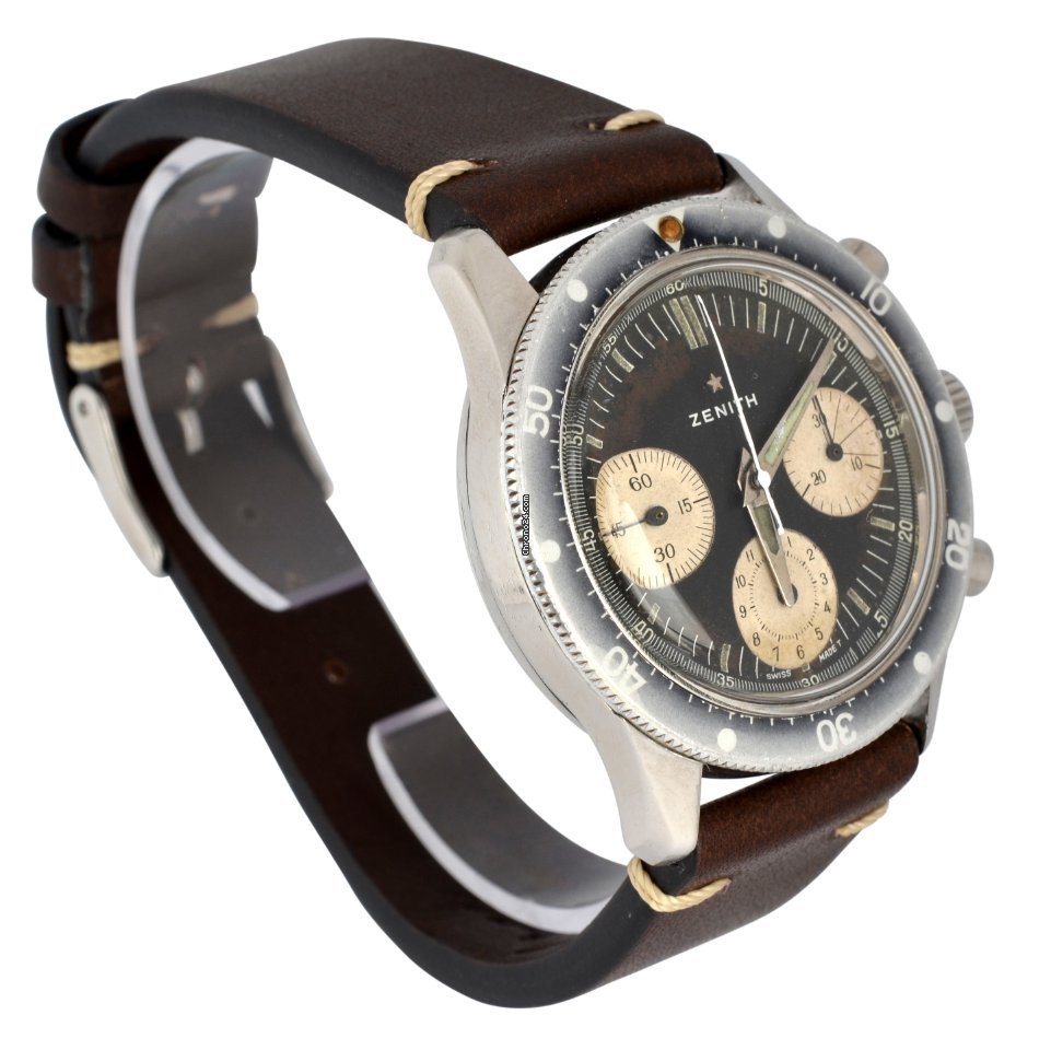 Zenith Mens watch Unisex Manual winding Steel A277 6
