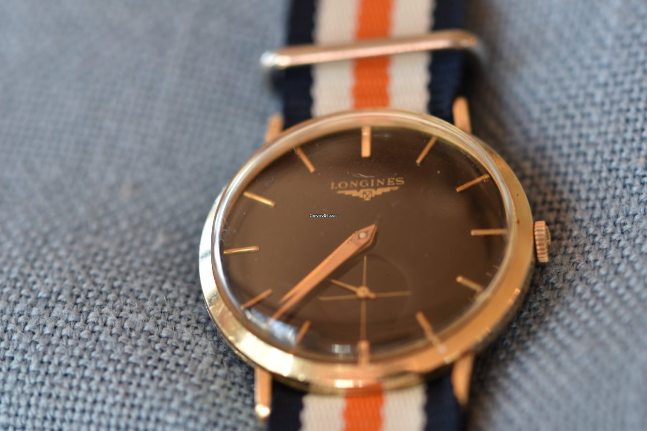 Longines Conquest Heritage Mens watch Unisex Automatic Yellow gold L1.611.6 6