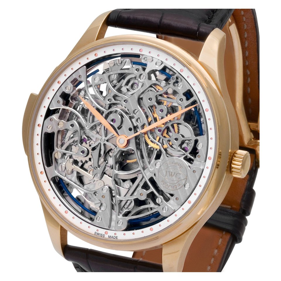 IWC Portuguese Minute Repeater Mens watch Unisex Manual winding Rose gold IW524101 6