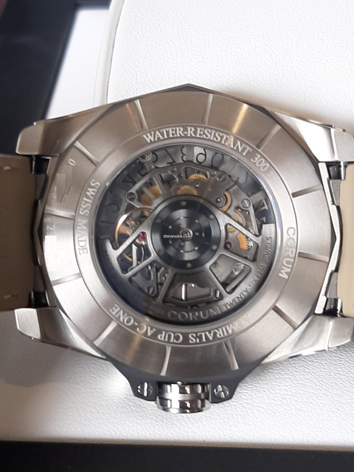Corum Admirals Cup AC-One Mens watch Unisex Automatic Titanium 082.401.04 0F01 FH10 6