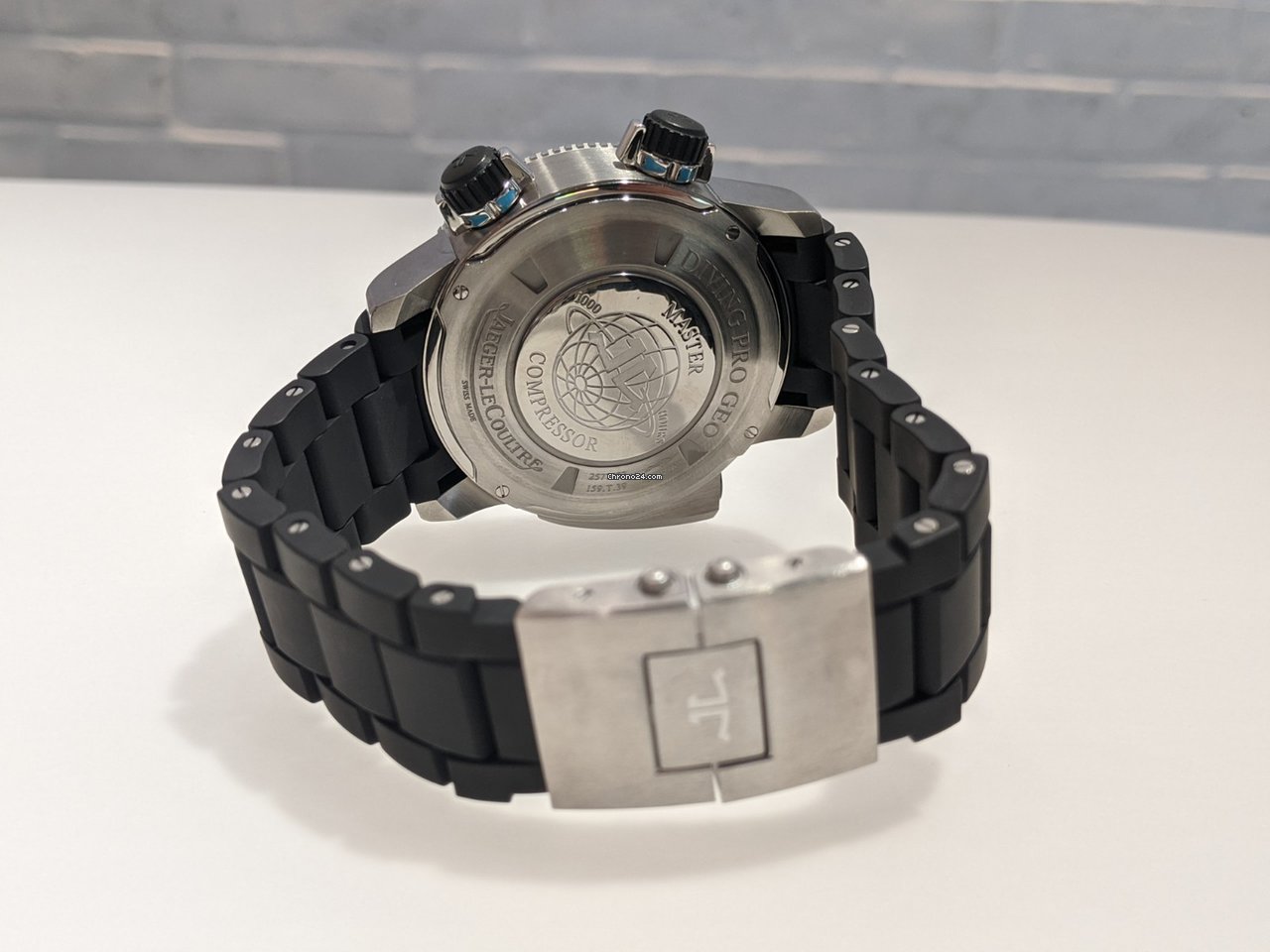 Jaeger-LeCoultre Master Compressor Diving Pro Geographic Mens watch Unisex Automatic Titanium q185t770 6