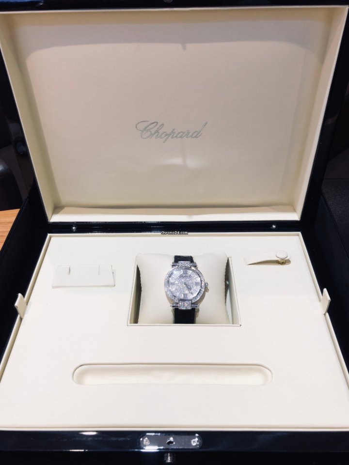 Chopard Imperiale Quartz White gold 384242-1001 6