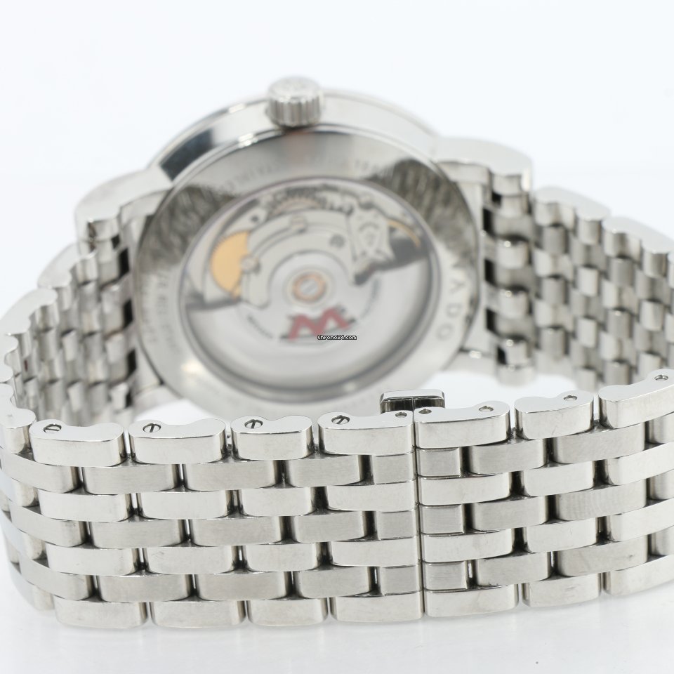 Movado Red Label Mens watch Unisex Automatic Steel 84 P2 1889 6
