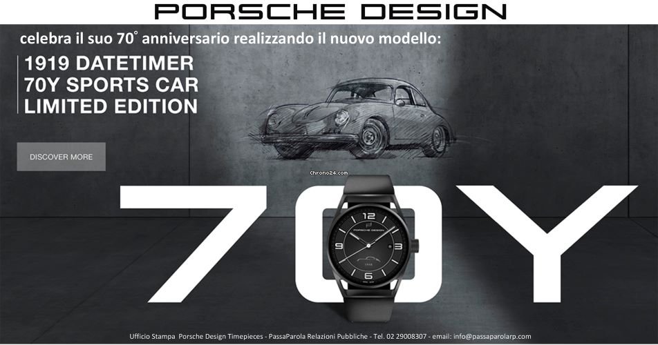 Porsche Design 1919 Mens watch Unisex Automatic Titanium 4046901847777 6