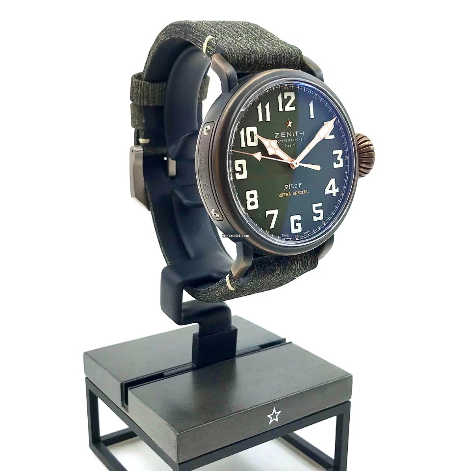Zenith Pilot Mens watch Unisex Automatic Bronze 29.2430.679 63.I001 6