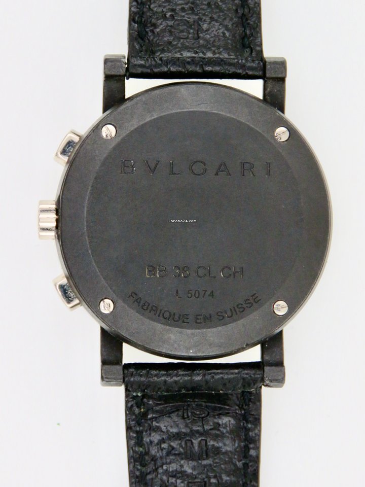 Bulgari Bulgari Mens watch Unisex Quartz Carbon BB38CL 6