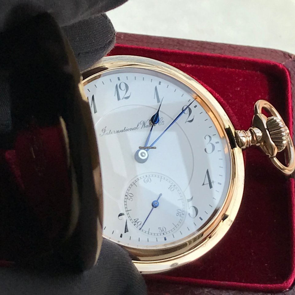 IWC Mens watch Unisex Manual winding Yellow gold 564344 6