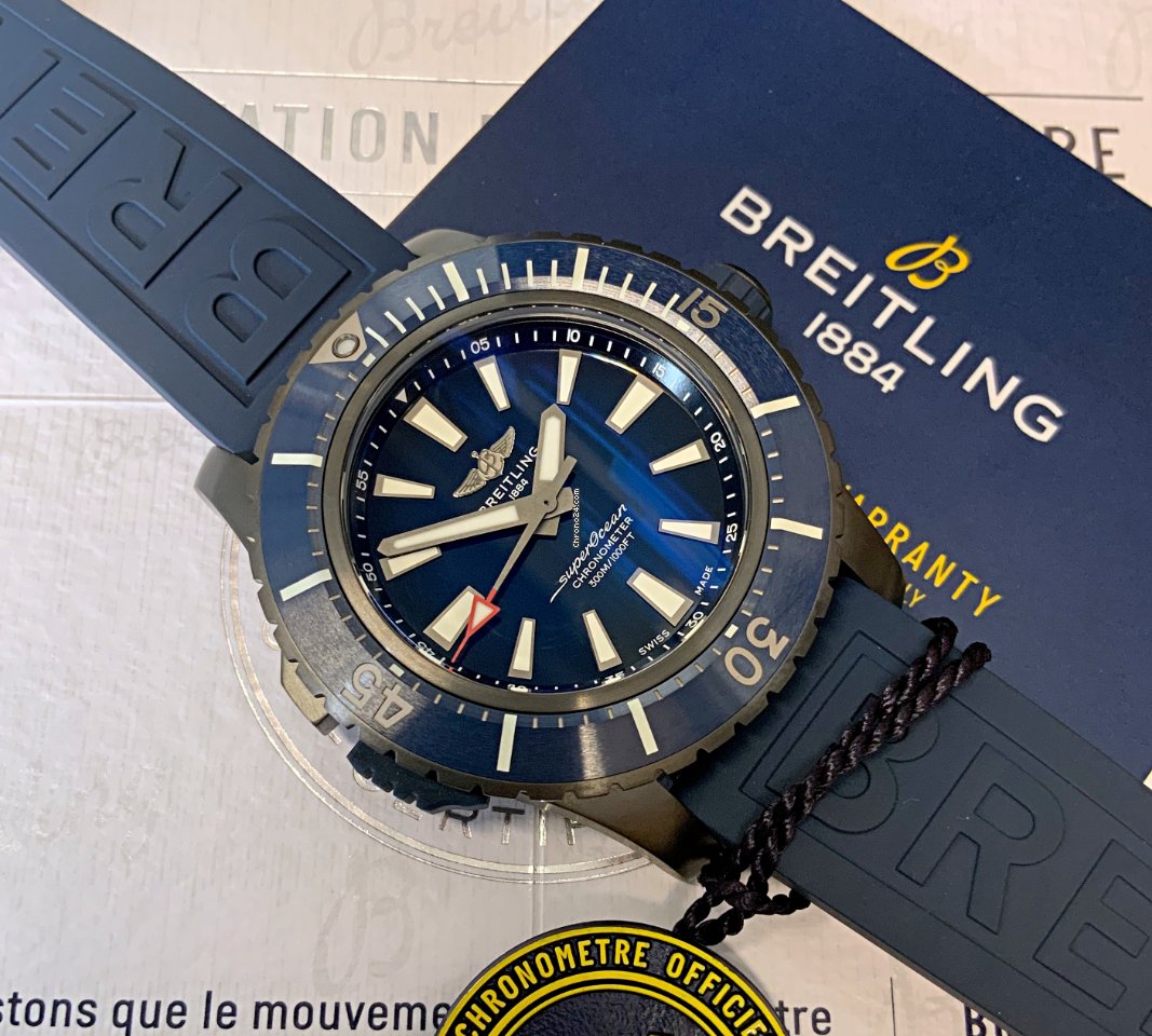 Breitling Superocean Mens watch Unisex Automatic Titanium V17369161C1S1 6