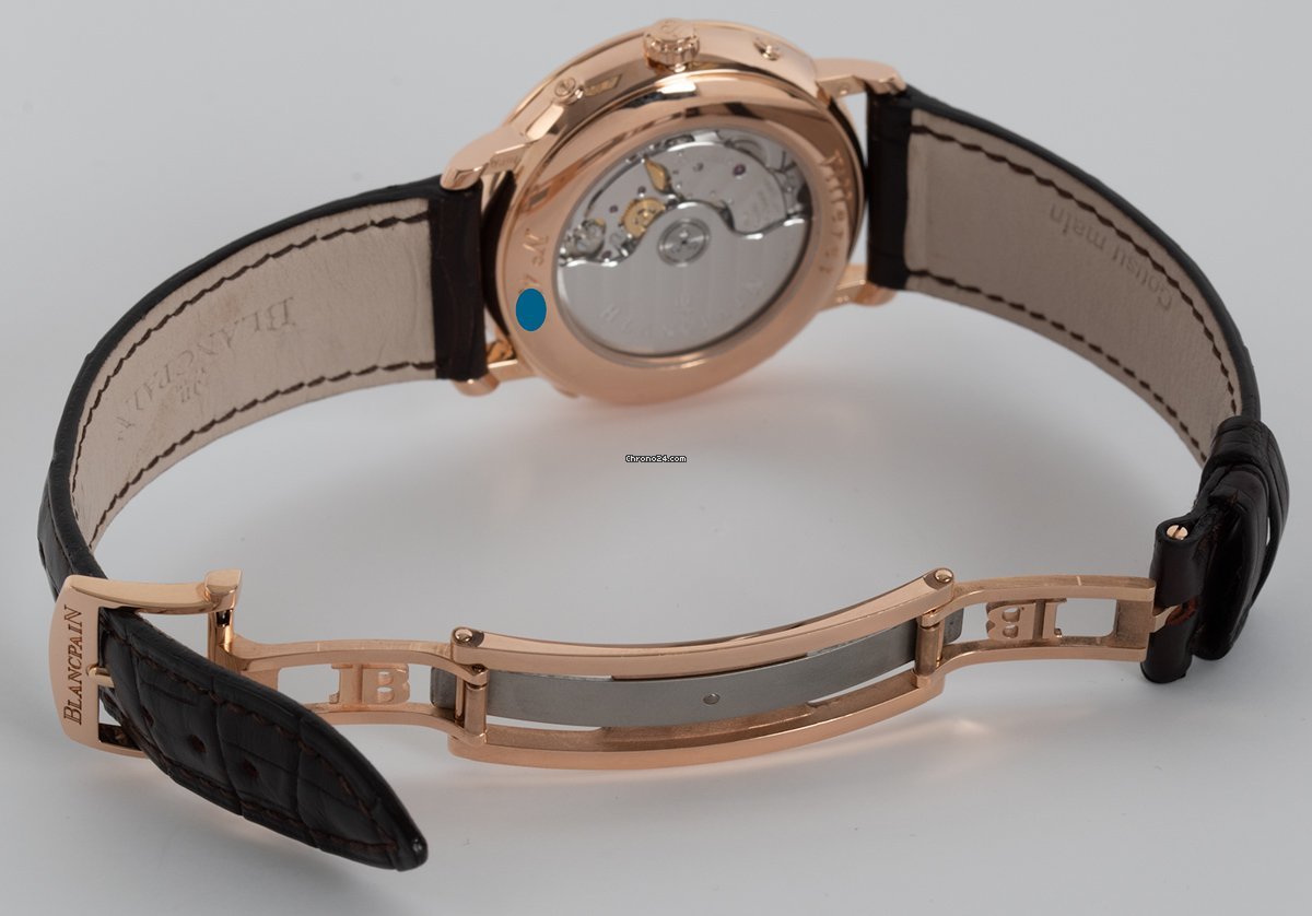 Blancpain Mens watch Unisex Automatic Rose gold 6263-3642-55B 6