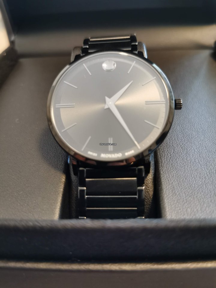 Movado Mens watch Unisex Quartz Steel 607210 6