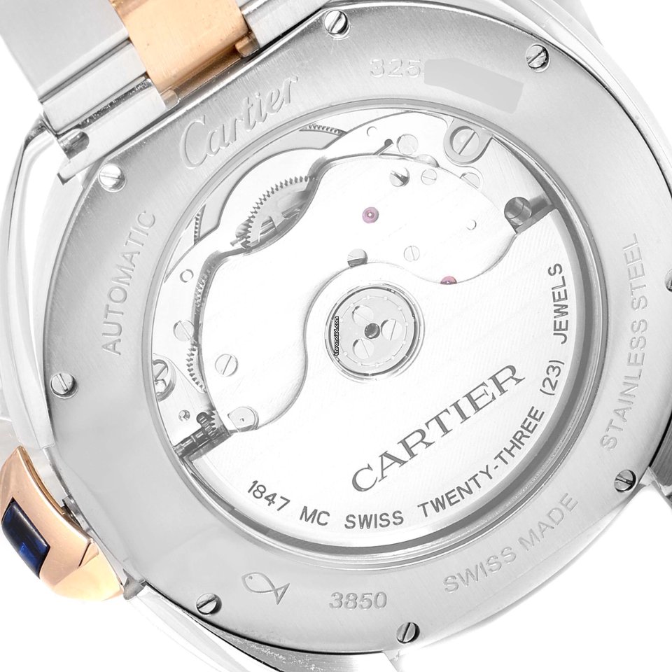 Cartier Cle de Cartier Mens watch Unisex Automatic Gold Steel W2CL0002 6
