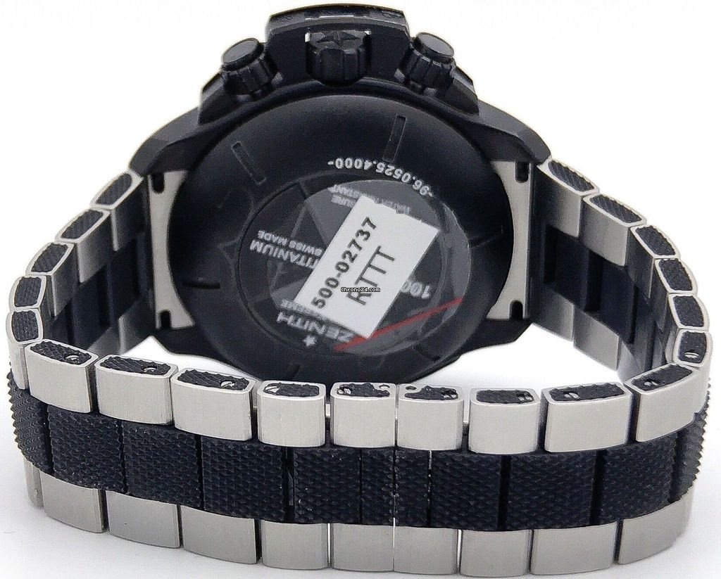 Zenith Defy Mens watch Unisex Automatic Titanium 96.0525.4000 21.M525 6