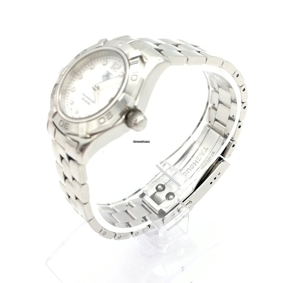 TAG Heuer Aquaracer Lady Womens watch Quartz Steel WAF1415 EBB9030 6
