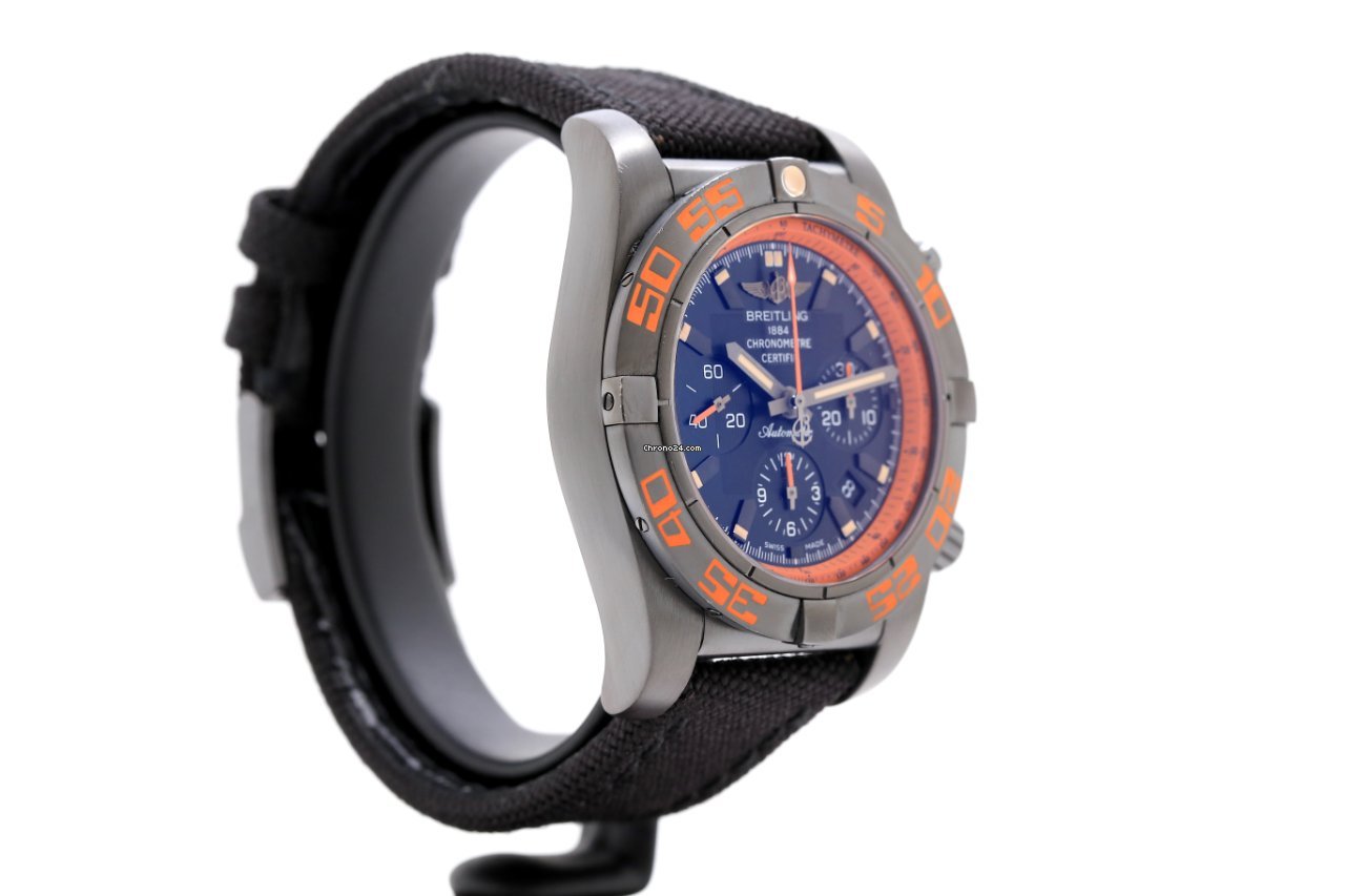 Breitling Chronomat 44 Raven Mens watch Unisex Automatic Steel MB0111C2 BD07 153S 6