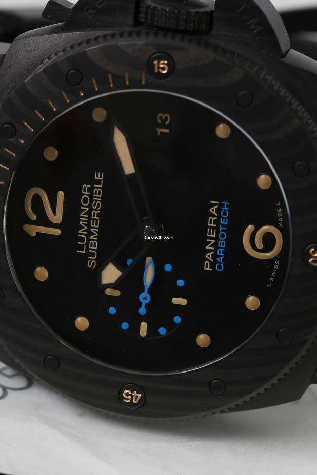 Panerai Luminor Submersible 1950 3 Days Automatic Mens watch Unisex Automatic Titanium PAM 00616 6
