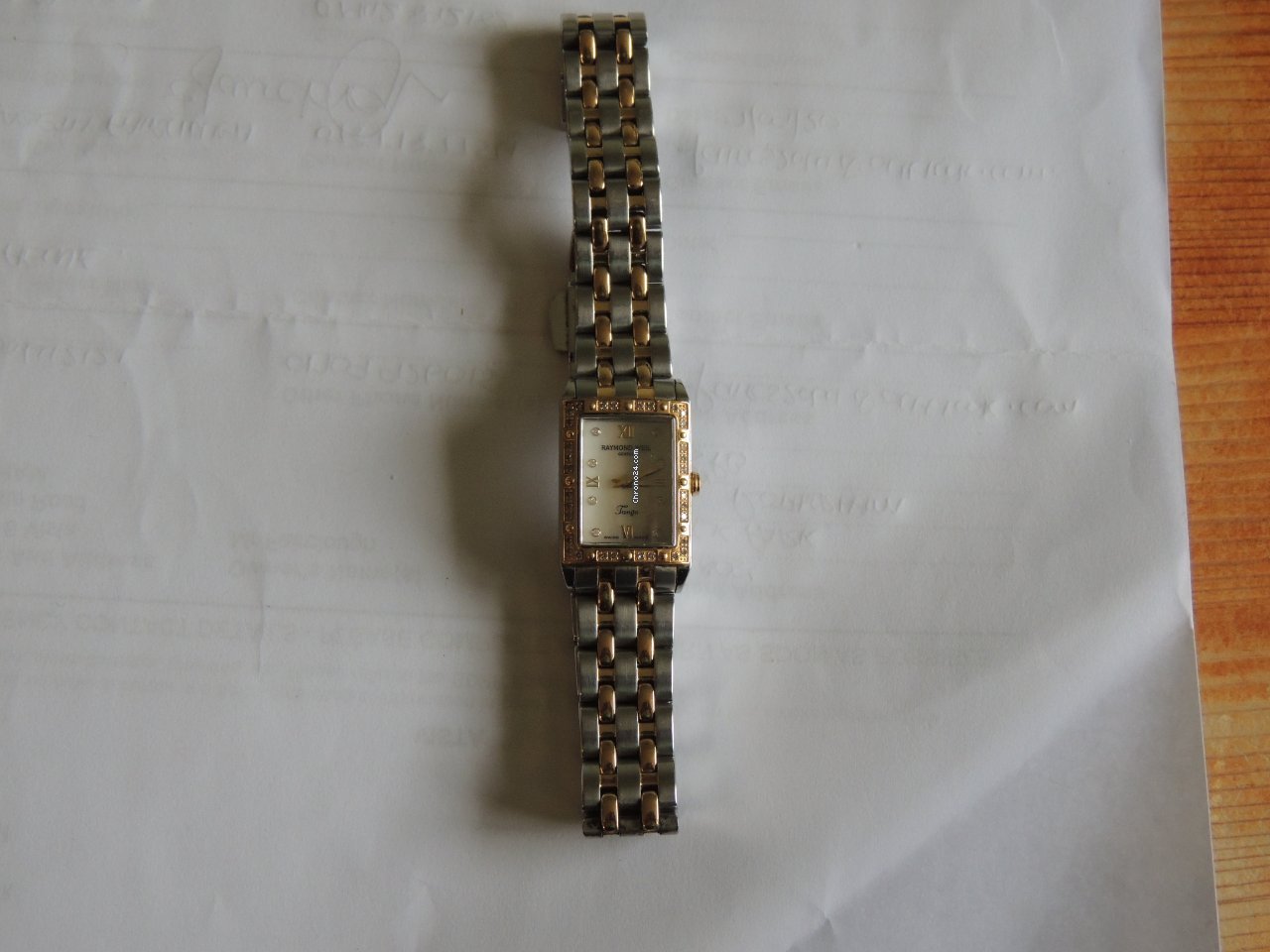 Raymond Weil Tango Womens watch Quartz Gold Steel 5971-SPS-00995 6