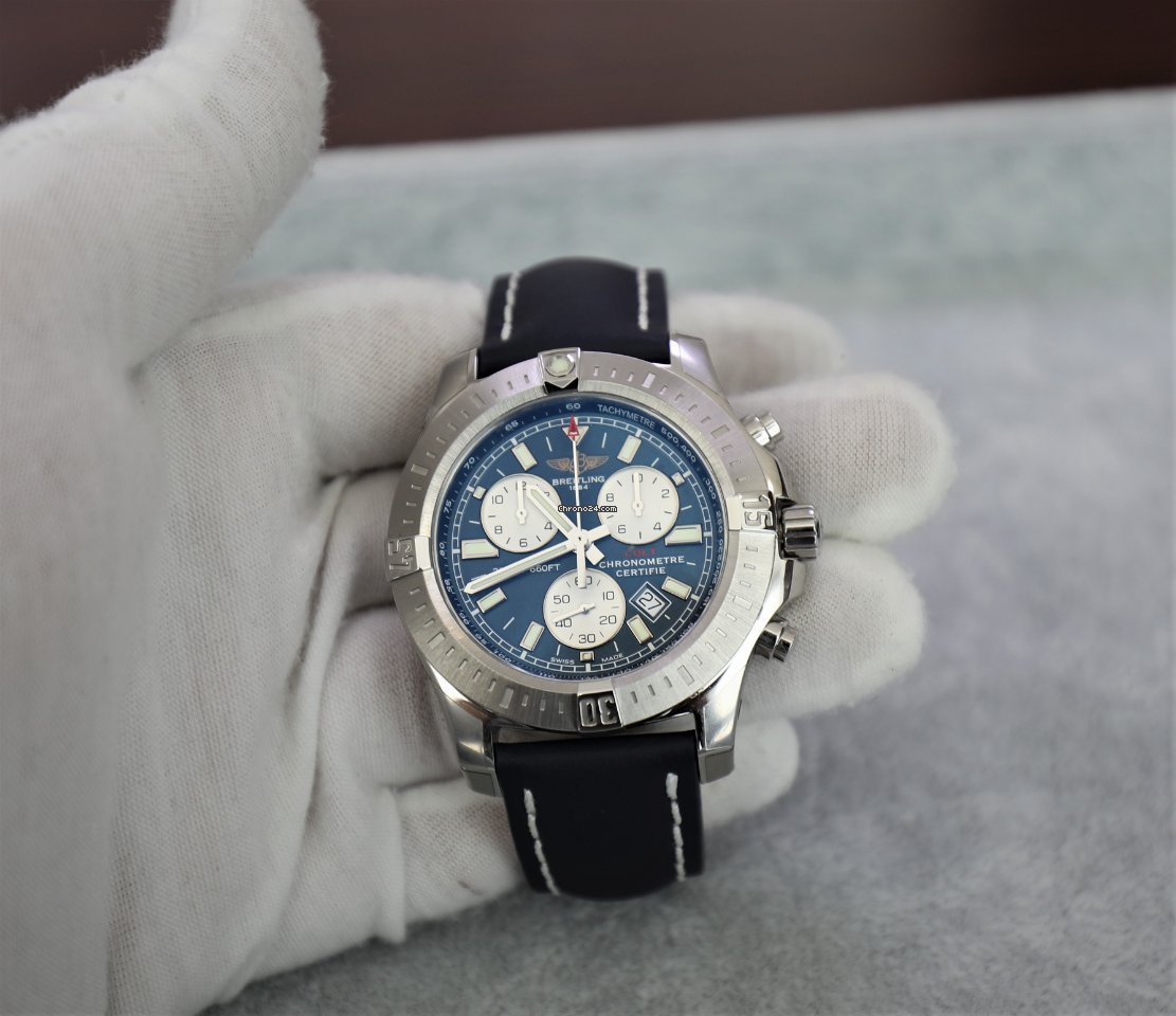 Breitling Colt Chronograph Mens watch Unisex Quartz Steel A73388111C1X1 6