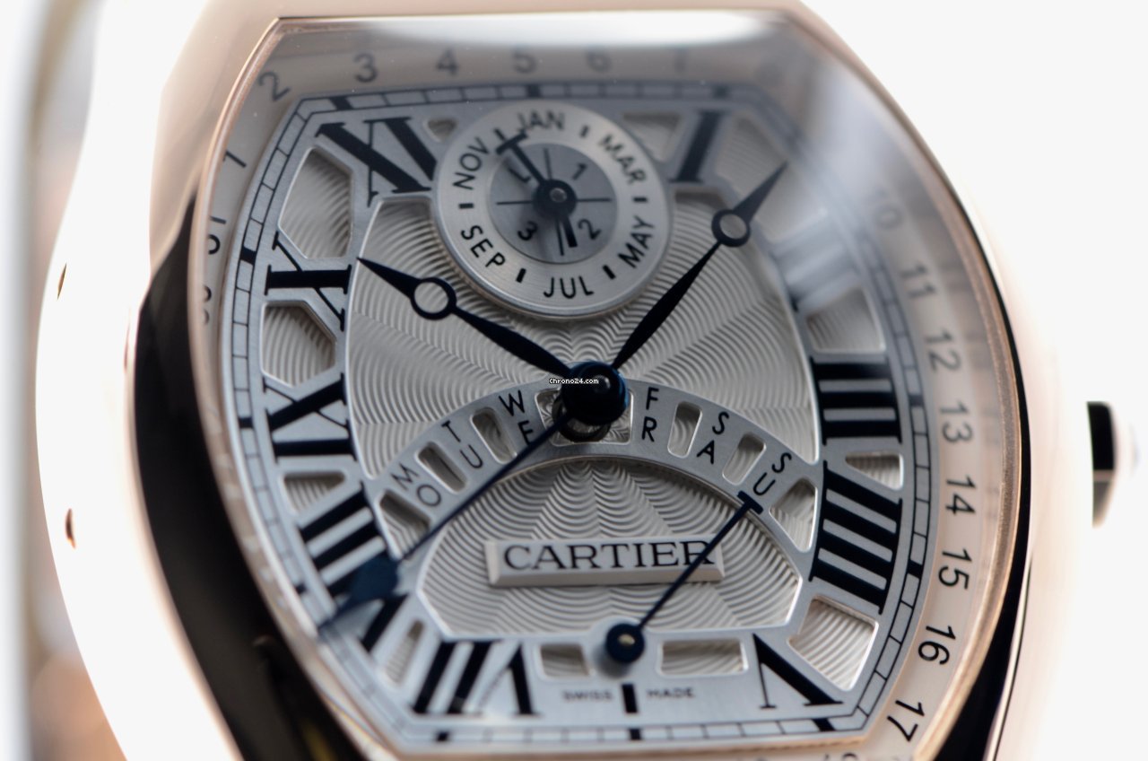 Cartier Tortue Mens watch Unisex Automatic Rose gold W1580045 6