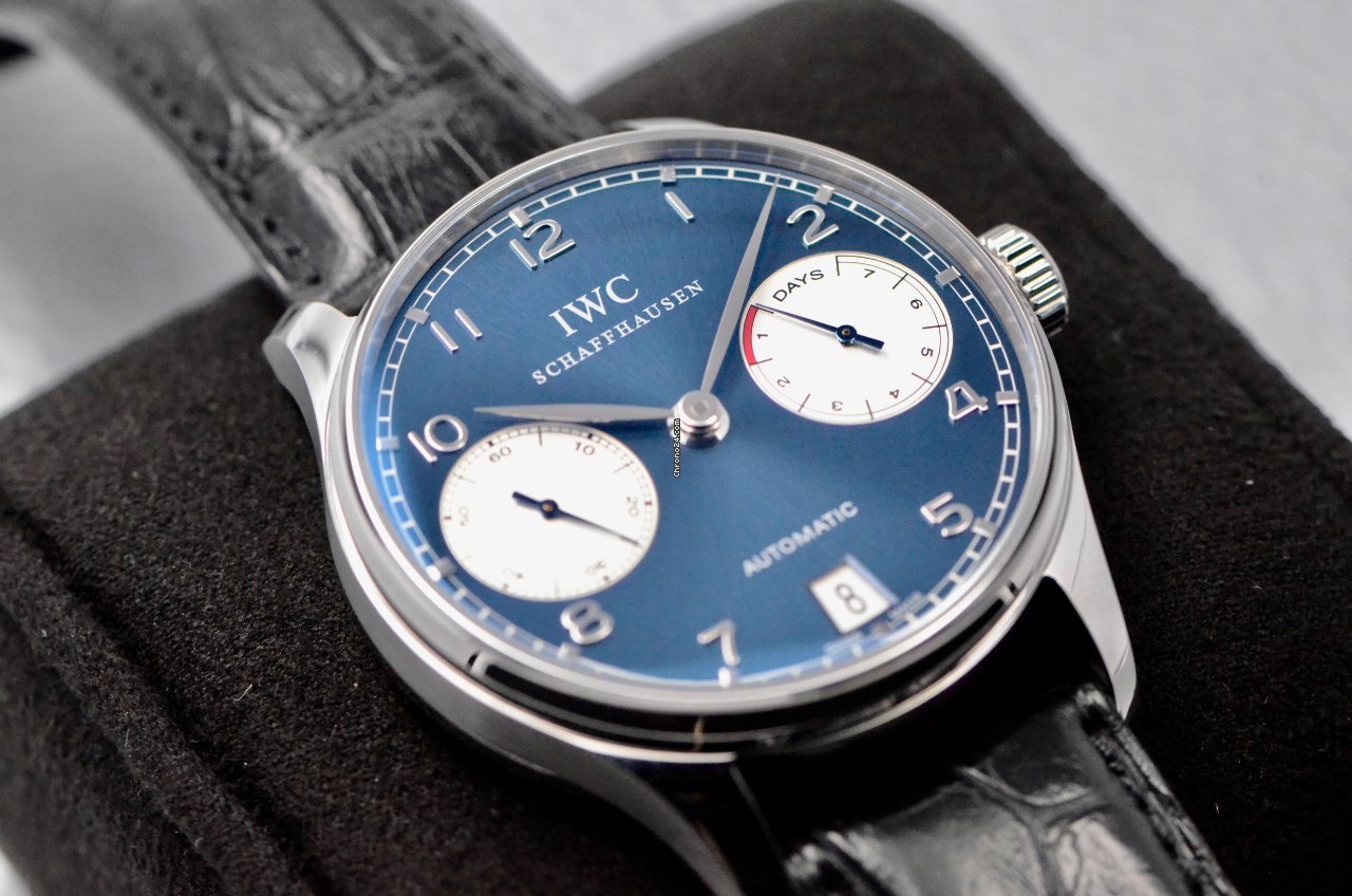 IWC Portuguese Automatic Mens watch Unisex Automatic Steel IW500112 6
