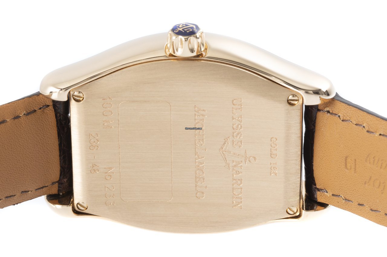 Ulysse Nardin Michelangelo Mens watch Unisex Automatic Yellow gold 236-48 6