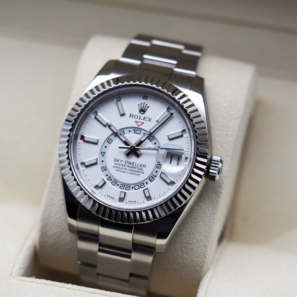 Rolex Sky-Dweller Mens watch Unisex Steel Automatic 326934-0001 6