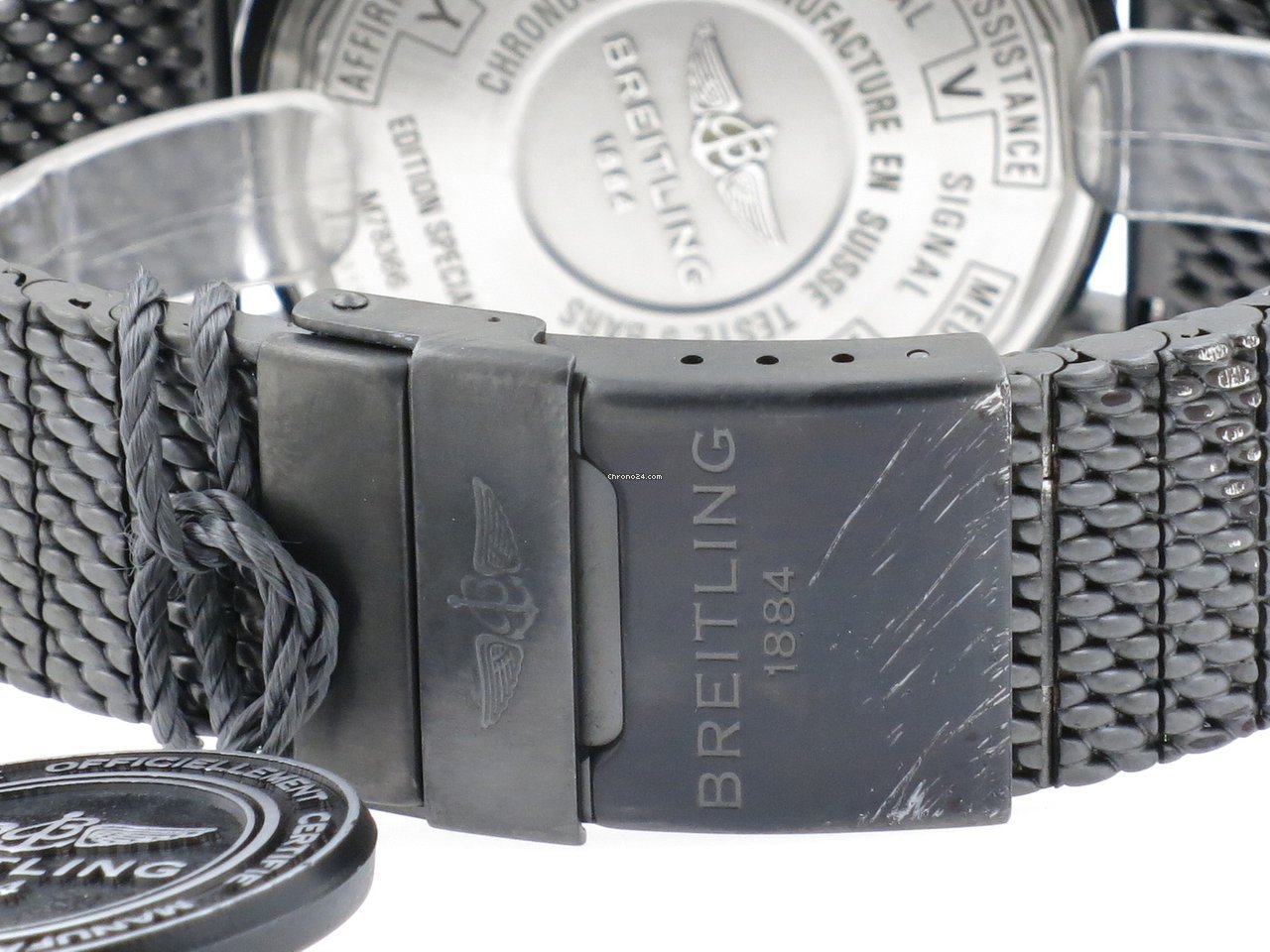 Breitling Chronospace Military Mens watch Unisex Quartz Steel M7836622.BD39.159M 6