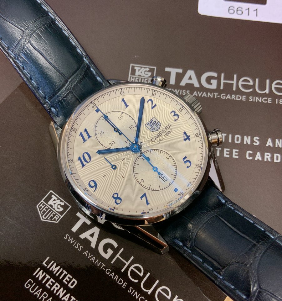 TAG Heuer Carrera Calibre 1887 Mens watch Unisex Automatic Steel CAR2114.FC6292 6