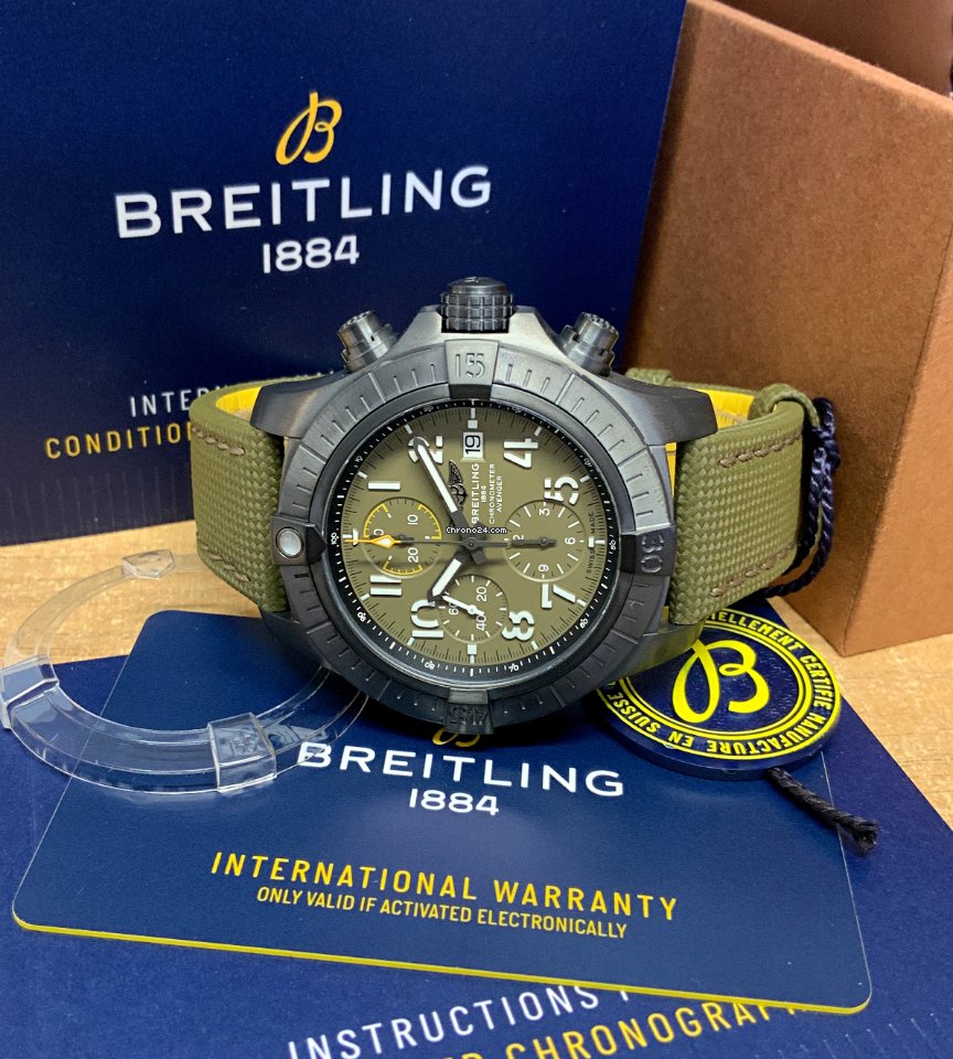 Breitling Avenger Mens watch Unisex Automatic Titanium V13317101L1X2 6