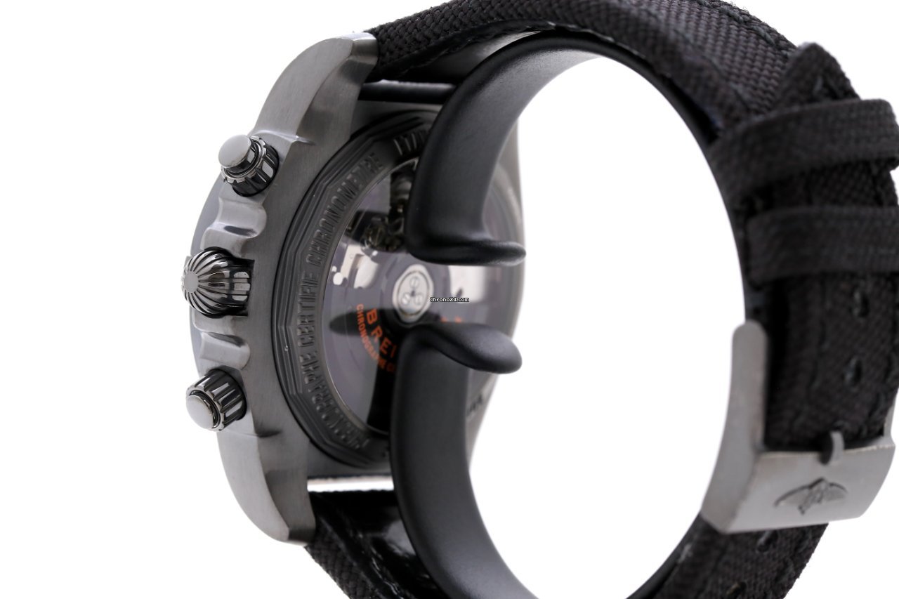 Breitling Chronomat 44 Raven Mens watch Unisex Automatic Steel MB0111C2 BD07 6