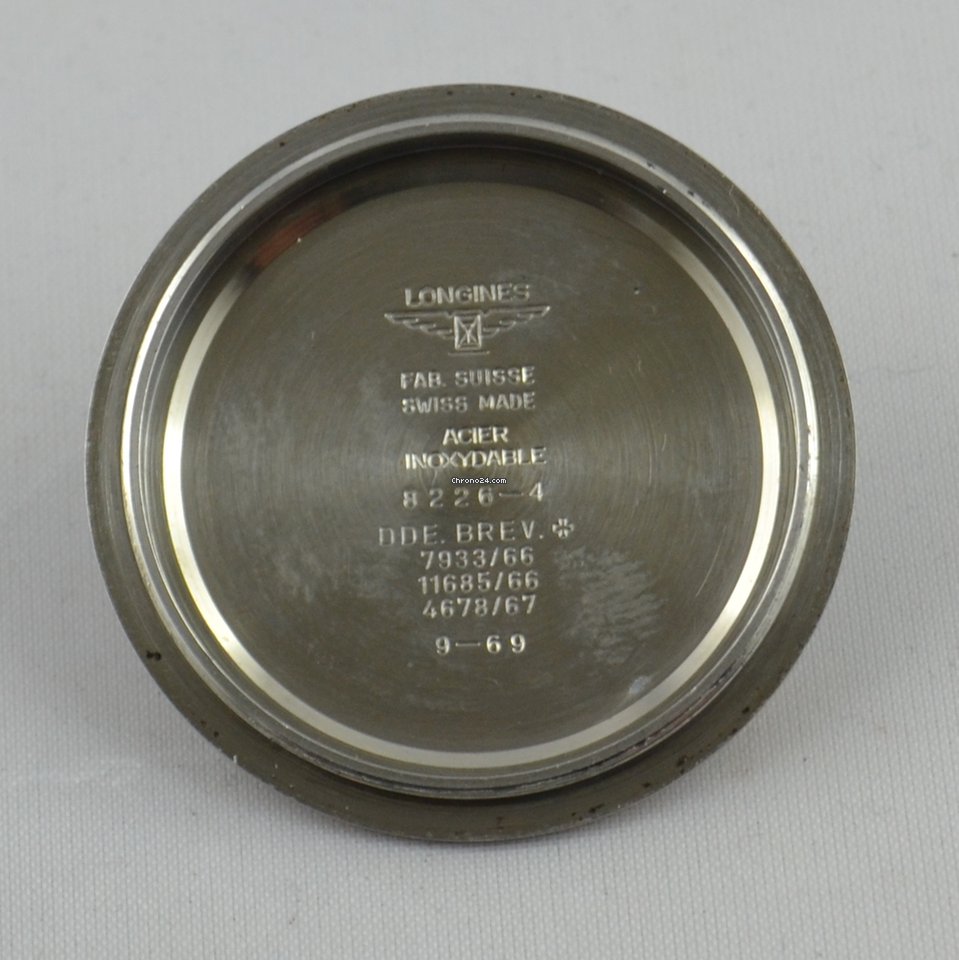 Longines Mens watch Unisex Manual winding Steel 8226-4 6