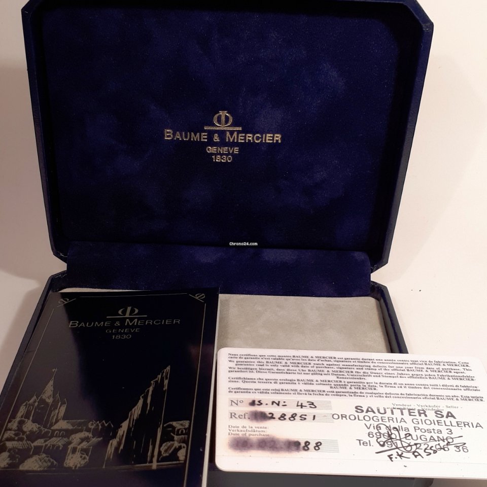 Baume & Mercier Classima Mens watch Unisex Automatic Yellow gold 1428851 6