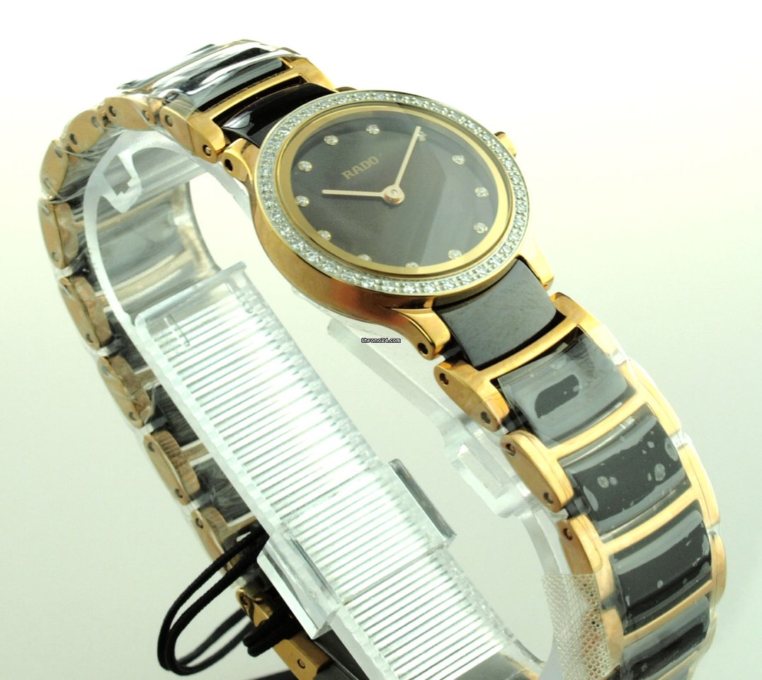 Rado Centrix Womens watch Quartz Gold Steel R30218702 6