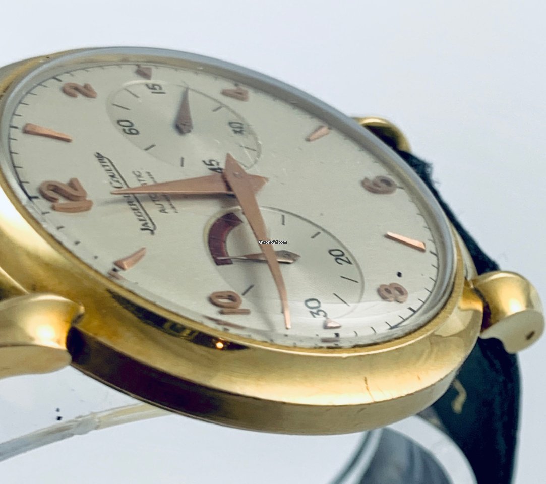 Jaeger-LeCoultre Mens watch Unisex Manual winding Yellow gold Jaeger LeCoultre Futurematic 18k model 497 6