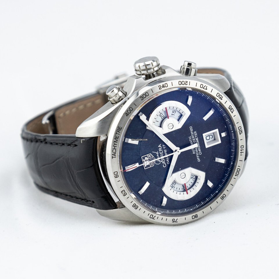 TAG Heuer Grand Carrera Mens watch Unisex Automatic Steel CAV211A.FC6225 6