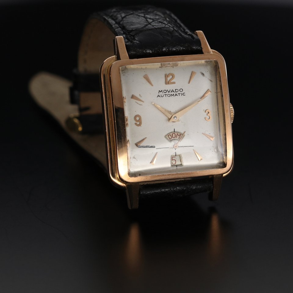 Movado Mens watch Unisex Automatic Rose gold R8477 6