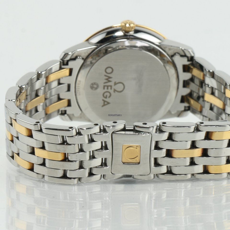 Omega De Ville Prestige Womens watch Quartz Gold Steel 424.20.24.60.08.001 6