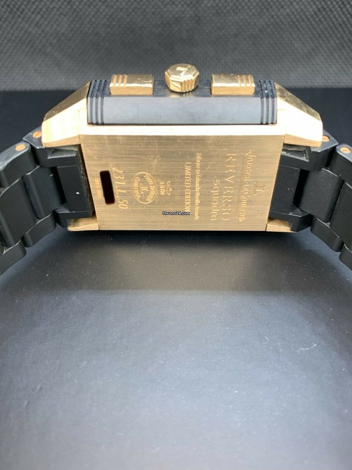 Jaeger-LeCoultre Reverso Squadra World Chronograph Mens watch Unisex Automatic Red gold JLQ702L67P 6